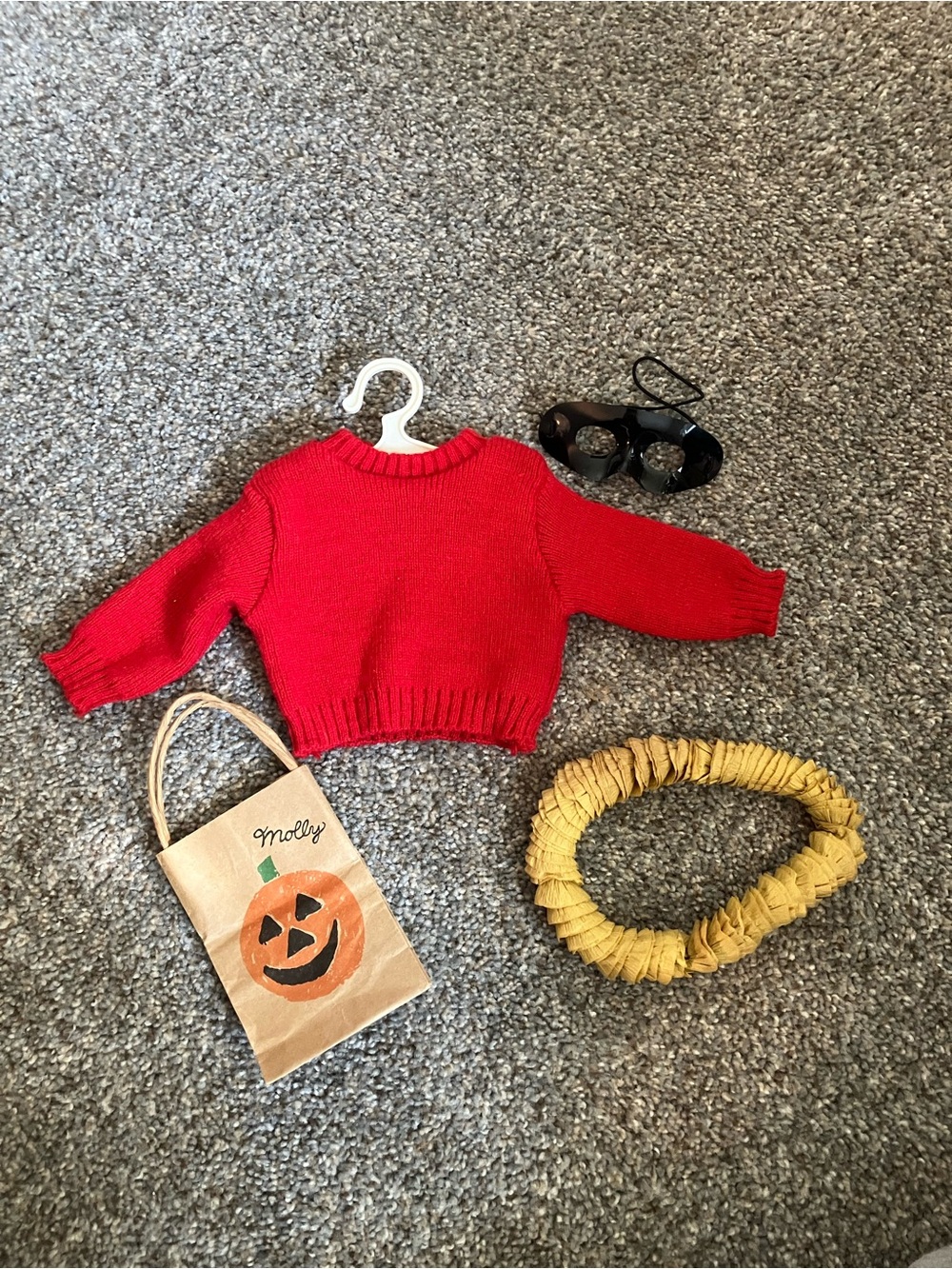 Pleasant Company American Girl Molly’s Halloween Hula Girl Costume